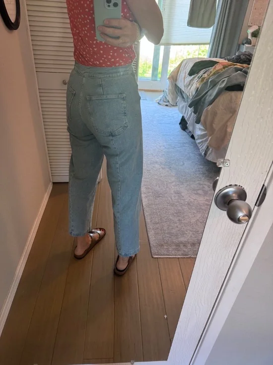 👖 Madewell Emmett Wide-Leg Ankle Jeans – Size 25 👖 - Picture 4 of 5